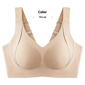 Bra Full Cup Large Size Seamless Thin Underwear